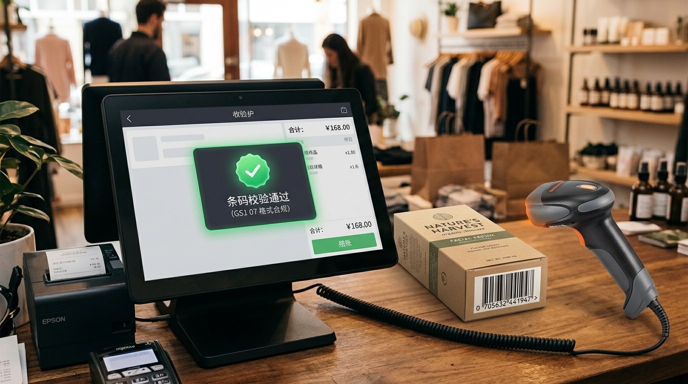 条码验证通过